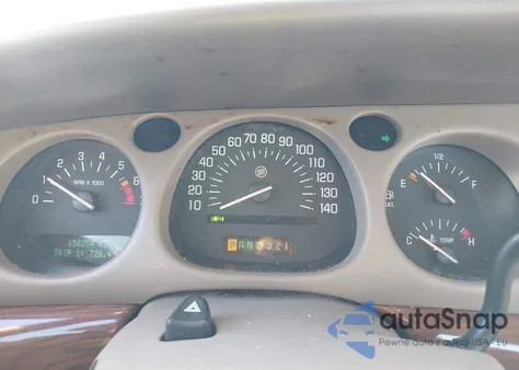 2001 Buick Lesabre Custom из США, поврежденный, VIN 1G4HP54K814208835